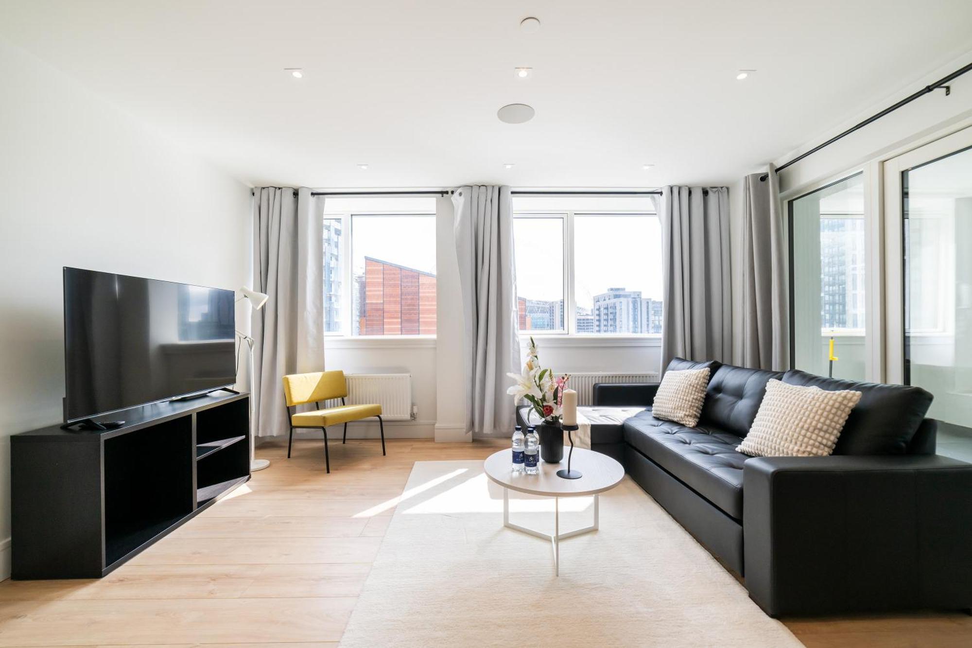 Апартаменты Stylish Retreats On Olympic Way Лондон Экстерьер фото